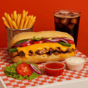 Menu Chicken Cheese Special Sandwich