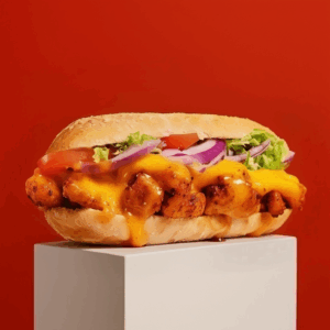 Spicy Chicken Cheese Sandwich🌶️